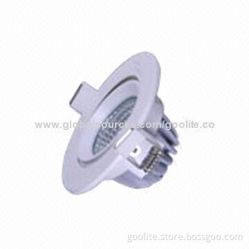 COB 3W LED Downlight, CE Driver, 85-265V，3 Years Warranty, CE/RoHS
